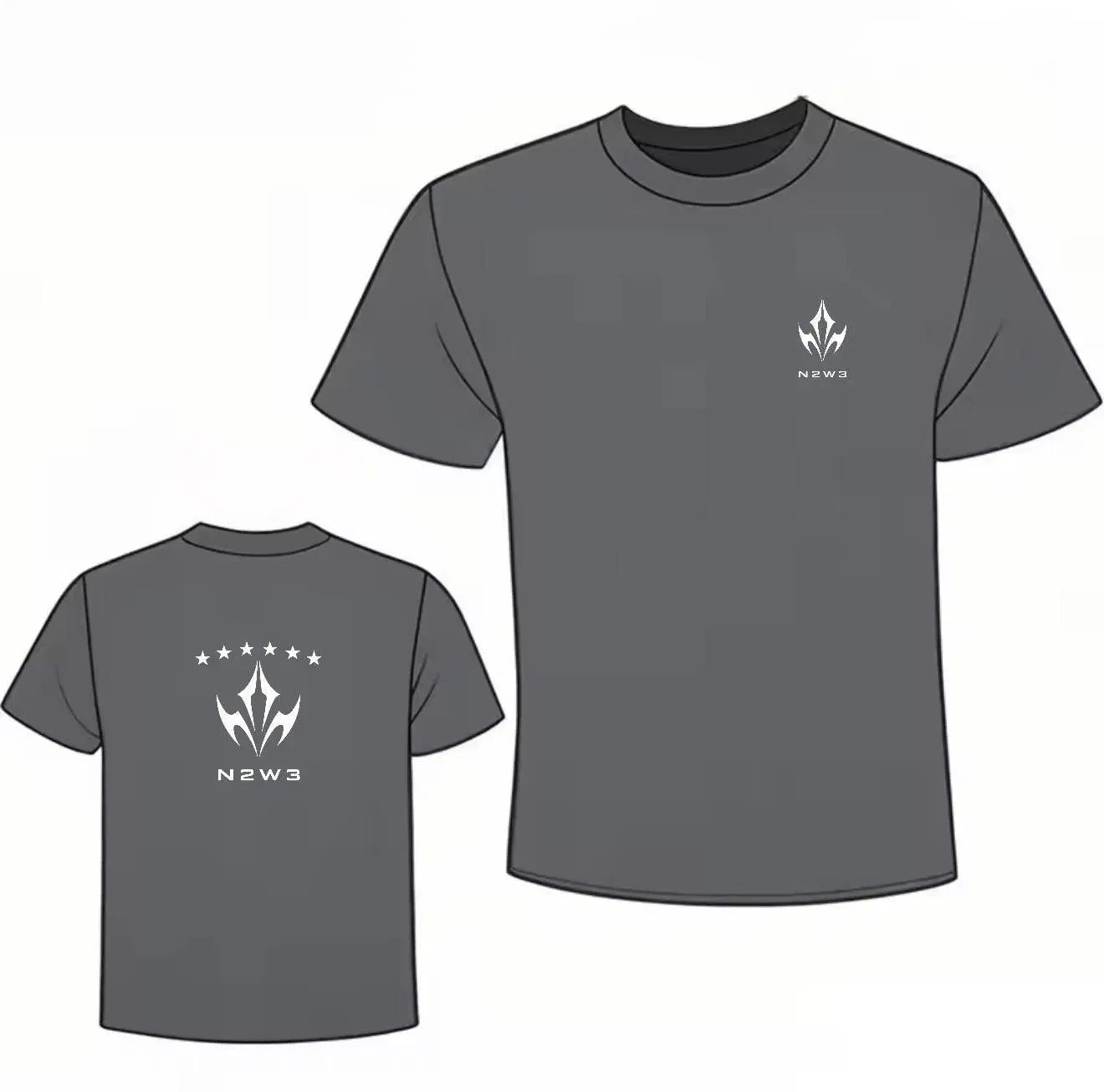 T-shirt de compression personnalisé N2W3 N2W3 Clothing